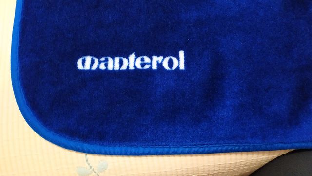 Manta del Barça de terciopelo