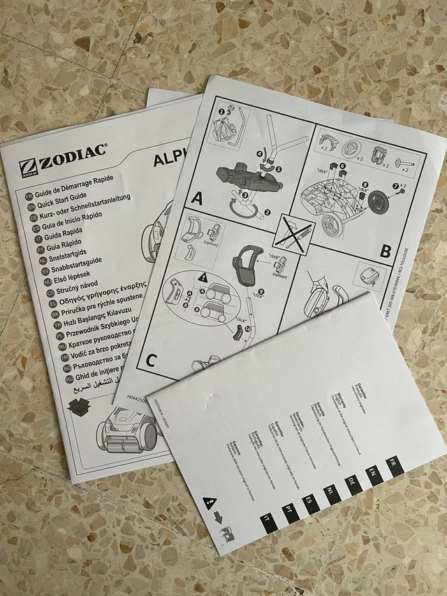 Limpia fondo piscina