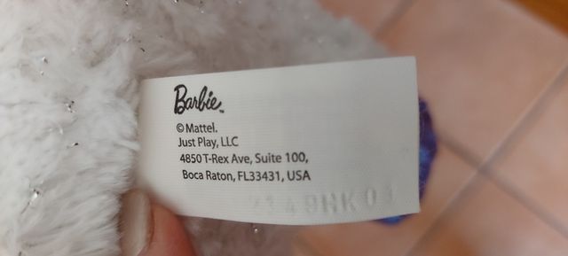 Unicornio de Barbie peluche y Mochila