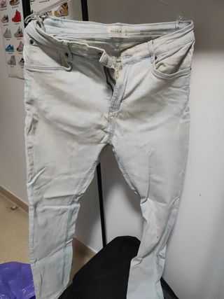 Pantalón Vaquero Pull&Bear Hombre Talla 42
