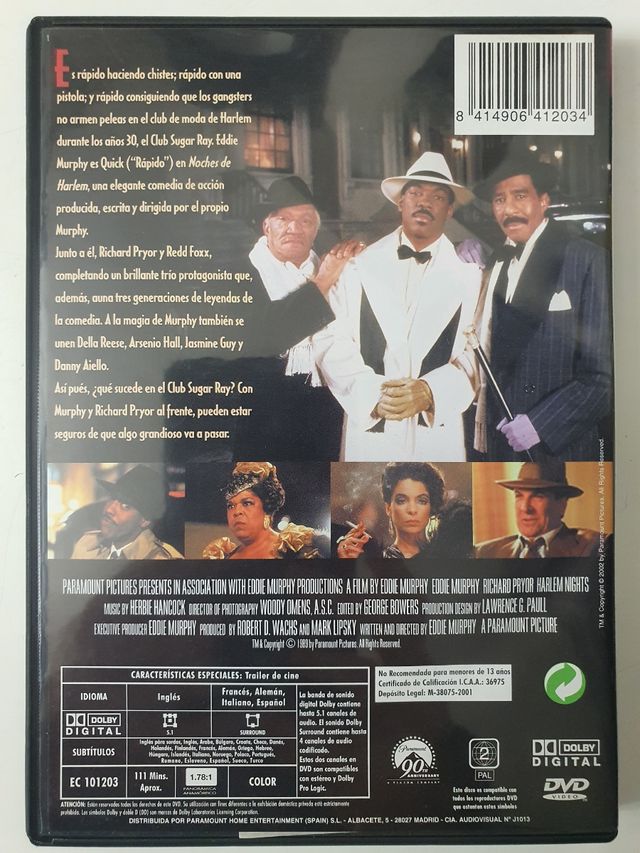 Noches de Harlem (1989) 🎬🍿💿 1ª EDICIÓN + GUÍA!