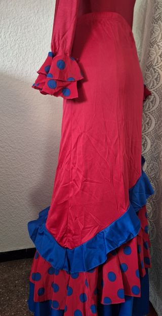 FALDA  FLAMENCA  NUEVA, M-L-XL