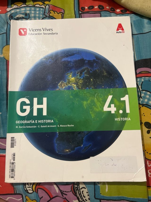 Libros geografía e historía 4 ESO