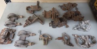 BRIDAS ABRAZADERAS PARA ANDAMIO UNION ETC.