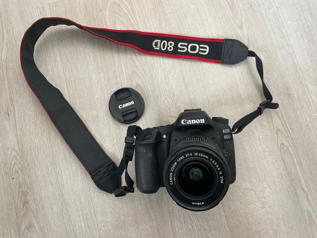 Camara CANON EOS 80D