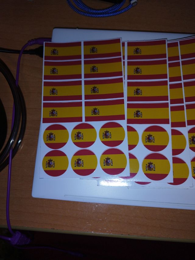 Bandera España pegatinas