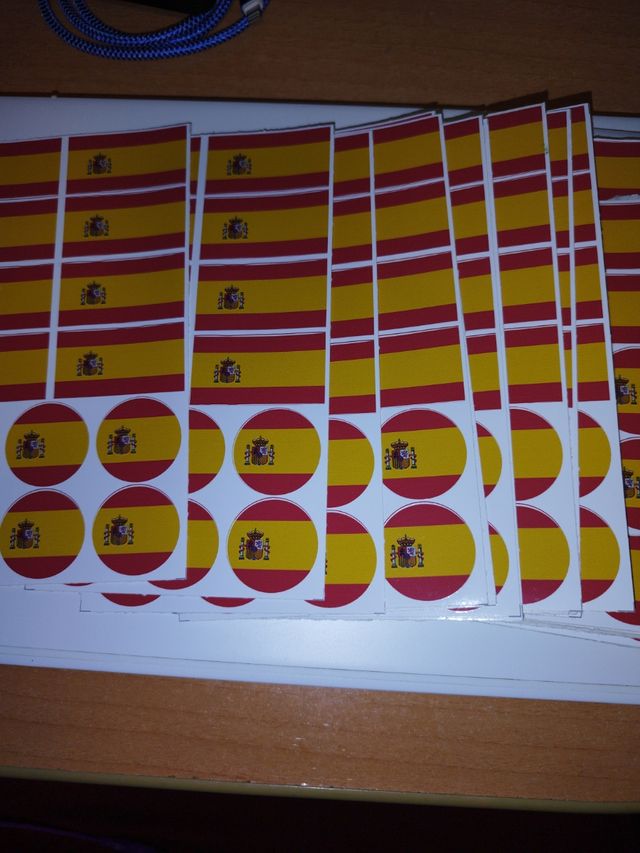 Bandera España pegatinas