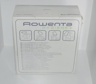 4x (Pack 4) Rowenta Hygiene Bag + Filter ZR 0012