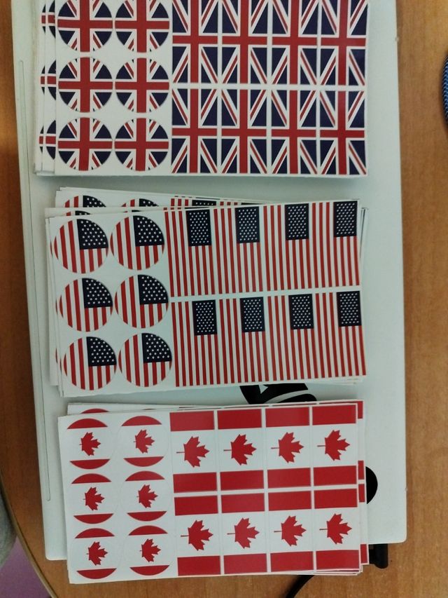 Banderas de países América Inglaterra