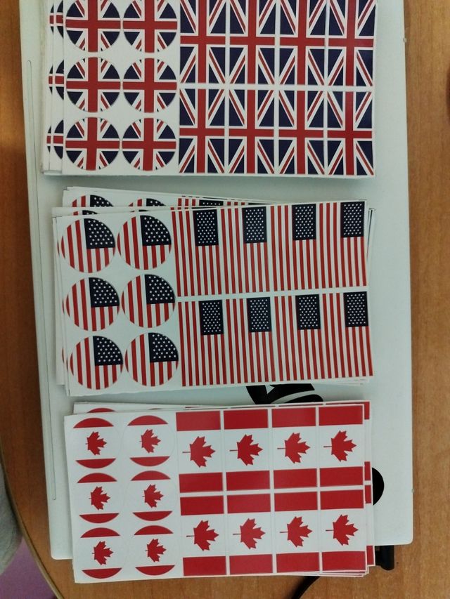 Banderas de países América Inglaterra