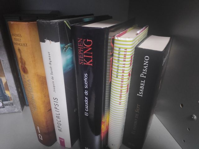 Lote libros novela histórica tapa dura 4€ libro