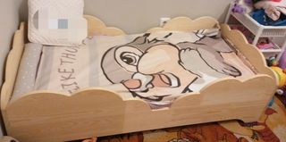 Cama baja tipo montessori
