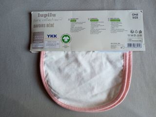 2 baberos algodón orgánico