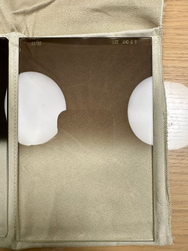 2 filtri LED ND 0,6 morbidi e 0,9 filtri rigidi Copertura in tessuto