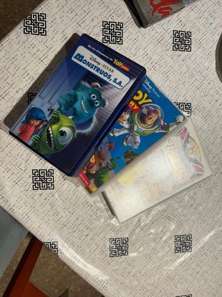 3 peliculas vhs dinsey