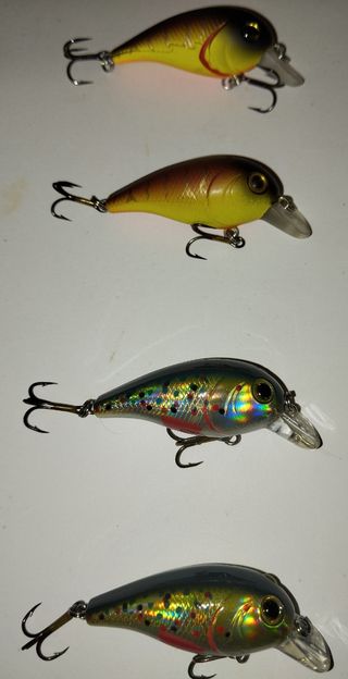 Señuelos de pesca.