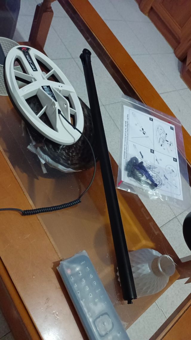 Bobina elíptica hf para detector XP,(solo bobina )