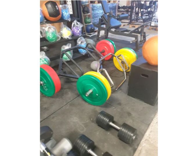 Mancuernas y pesas