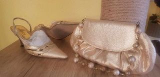 bolso y zapatos a estrenar