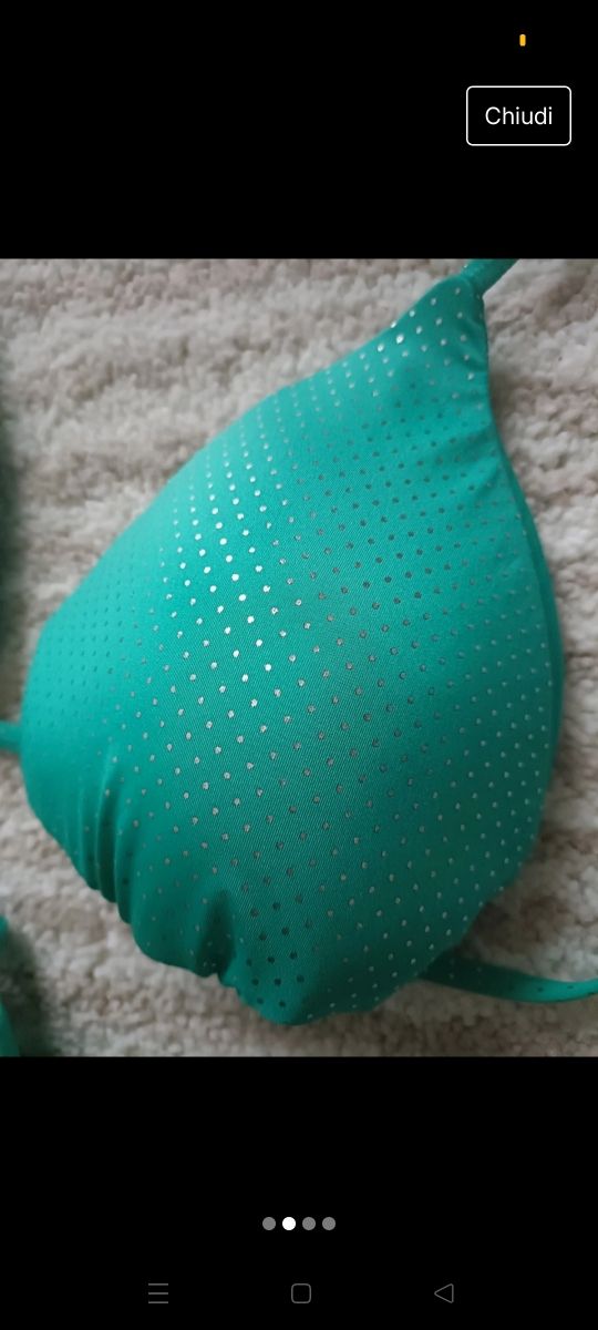 Bikini verde smeraldo Tezenis