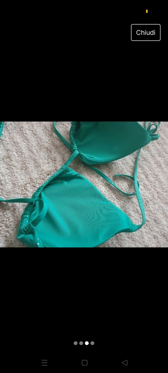 Bikini verde smeraldo Tezenis