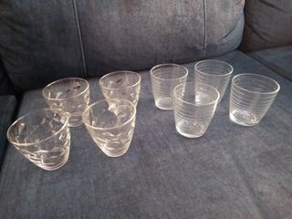 8 vasos agua