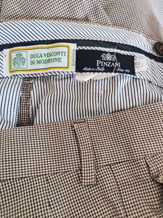 Pantaloni uomo Pinzani tg 48