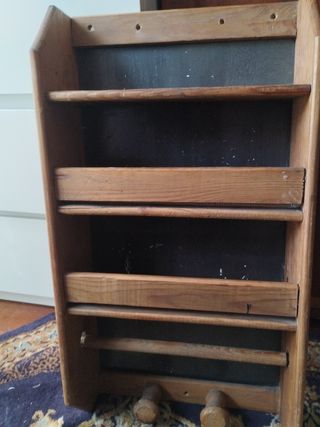 Especiero/porta papel aluminio/film/papel cocina