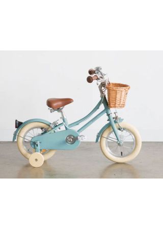 bicicleta vintage en color azul de la marca Bobbin