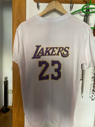 Camiseta blanca Lakers 23