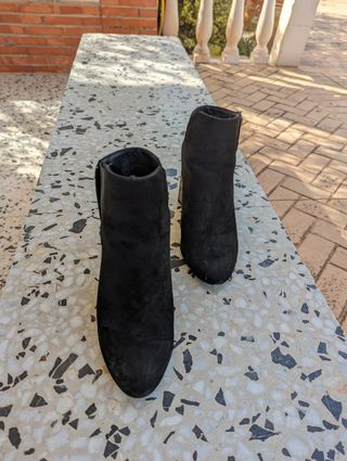 Botines negros de Bershka