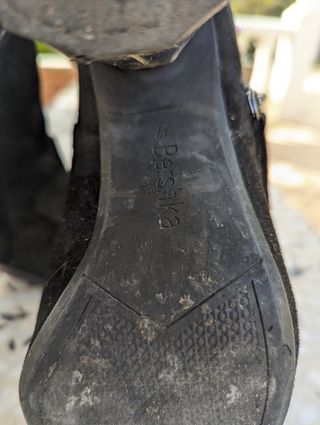 Botines negros de Bershka