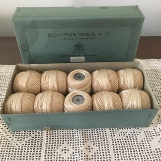 Filo crochet DMC 100% cotone écru Made in Svizzera
