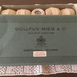 Filo crochet DMC 100% cotone écru Made in Svizzera