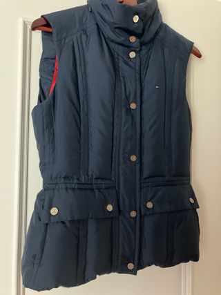 Chaleco plumas tommy hilfiger