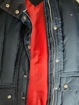 Chaleco plumas tommy hilfiger