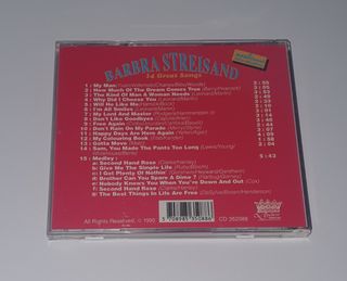 BARBRA STREISAND / CD / 14 GREAT SONGS
