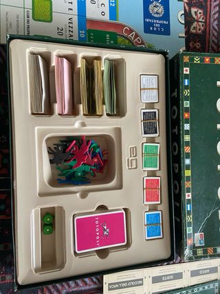 Totopoli gioco in scatola vintage
