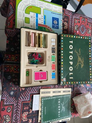 Totopoli gioco in scatola vintage