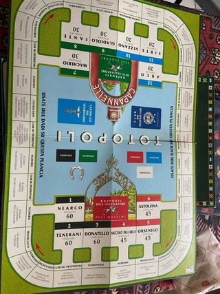 Totopoli gioco in scatola vintage