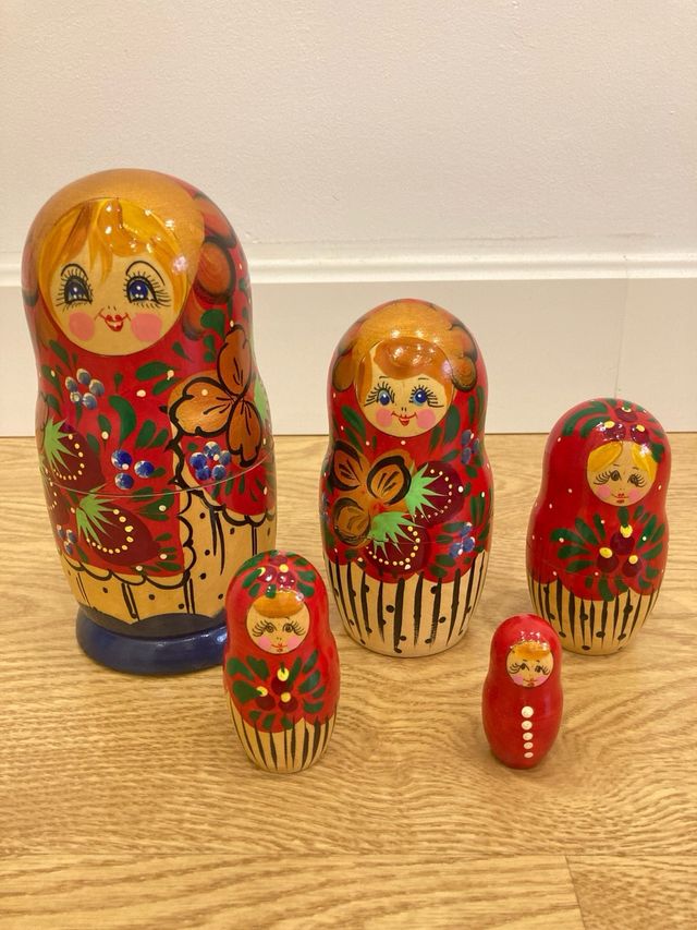 Matrioskas de madera