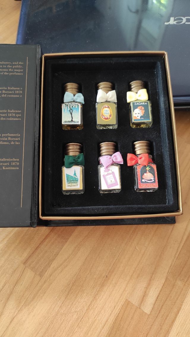 Profumi mignon Borsari 1870