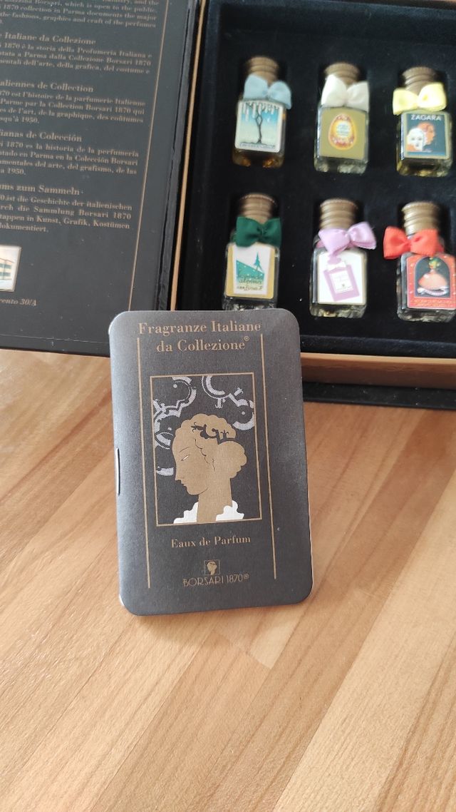 Profumi mignon Borsari 1870
