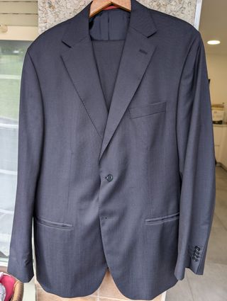 Traje caballero azul marino 