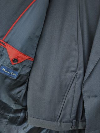 Traje caballero azul marino 