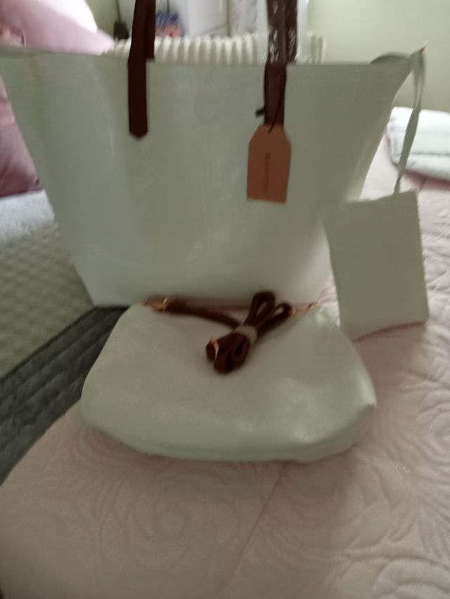 Bolso 3 piezas 👜🤍