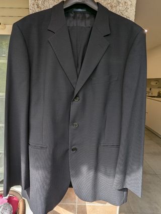 Traje caballero azul marino 
