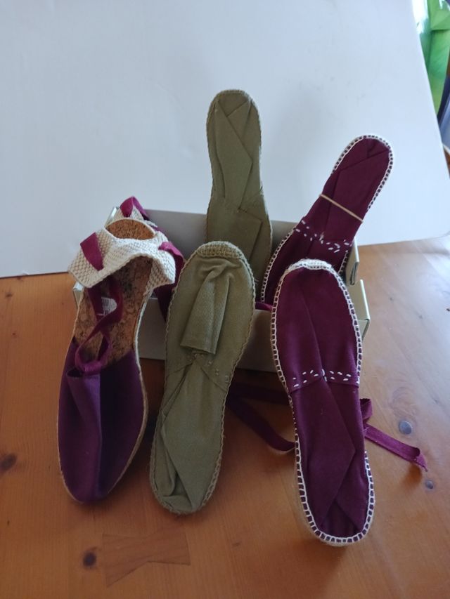Alpargatas de esparto nuevas 39/40