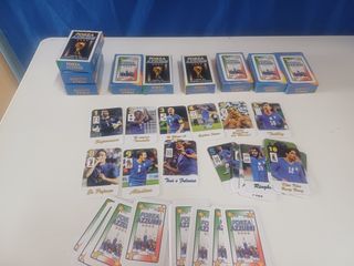 lotto di 10 mazzi di carte gioco forza azzurri