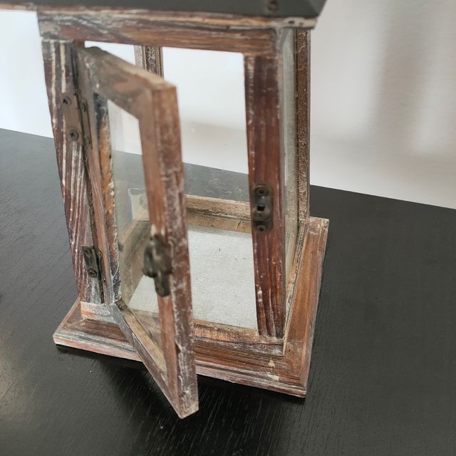 Lámpara para vela, exterior